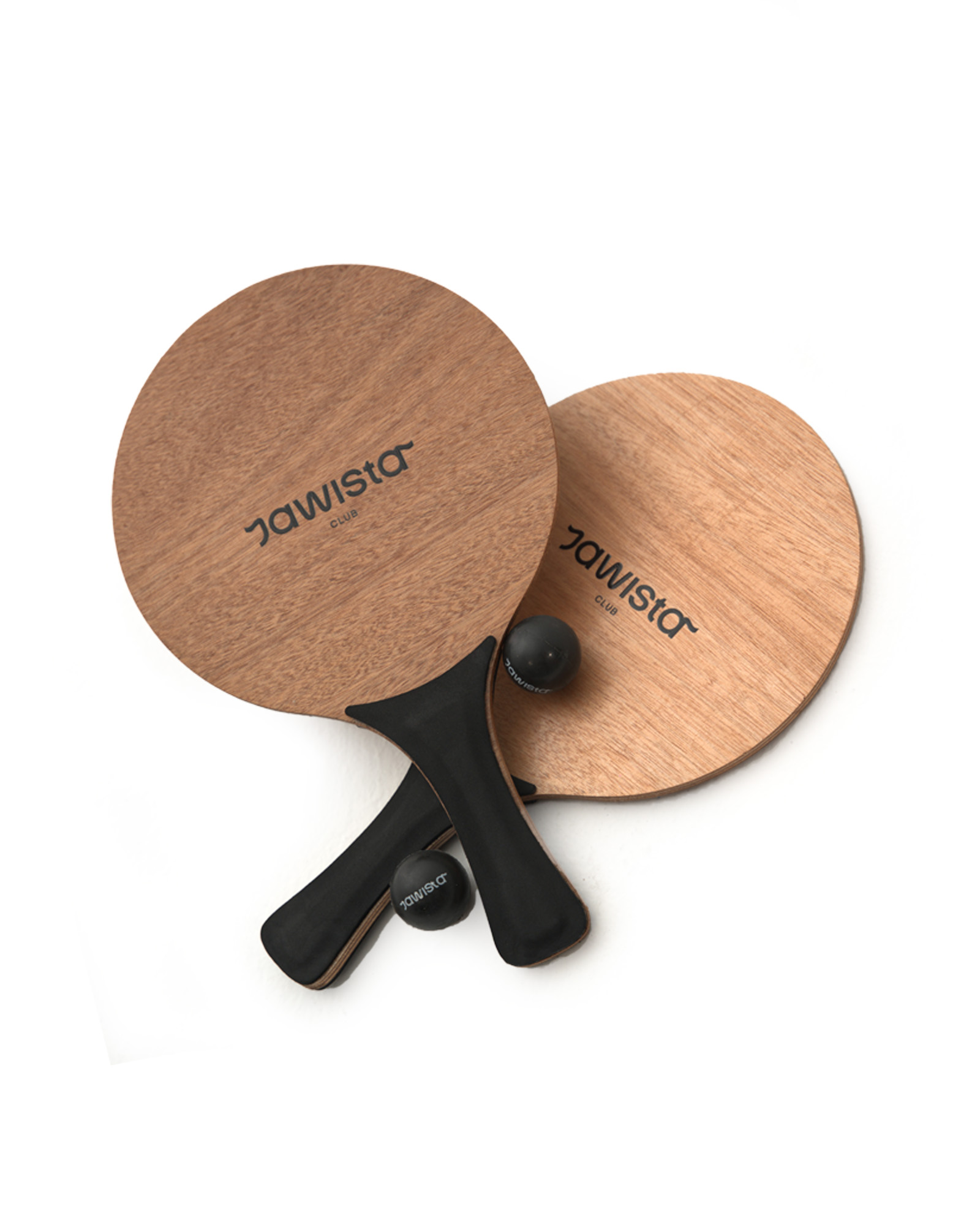 Advanced Beach Racket Set - Jawista Pro [Natural wood]